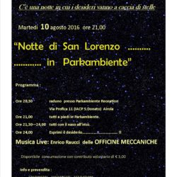 In Parkambiente in cerca di Stelle Cadenti